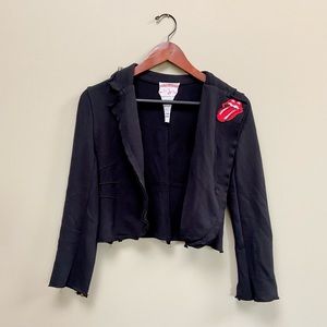 Vintage jersey blazer Rolling Stones VGUC